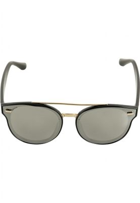 Sunglasses with large mirror glasses