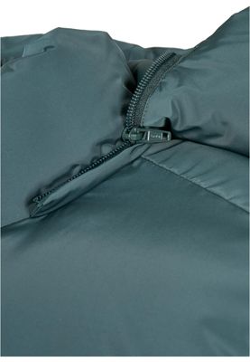 Logotyp bröst Hooded Puffer Jacket för herr – bottlegreen