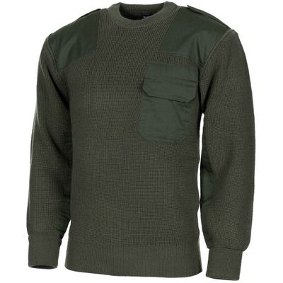 BW pullover with breast pocket