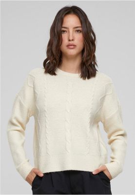 Cabel knitted sweatshirt lady