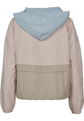 Oversize windbreaker lady