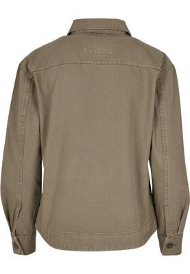 Shirt jacket in oversize women