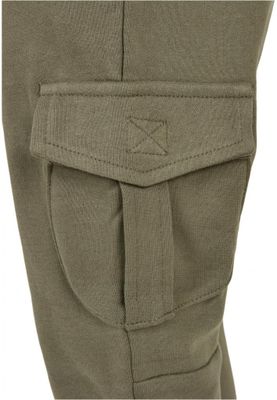 Boys Fitted Cargo Sweatpants