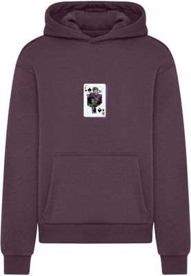 Batman Huvtröja för herr The Joker – plumpurple