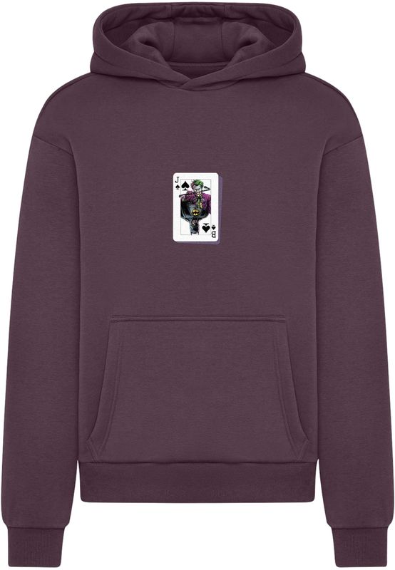 Batman Huvtröja för herr The Joker – plumpurple