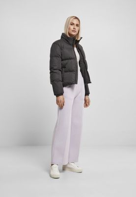 Ladies Short Peached Puffer Jacket