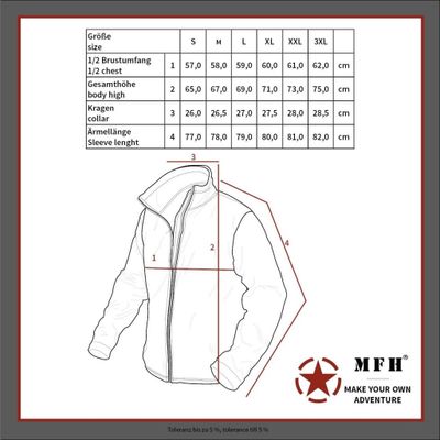 Black softshell jacket