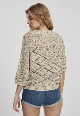 Sweatshirt med mönster dam