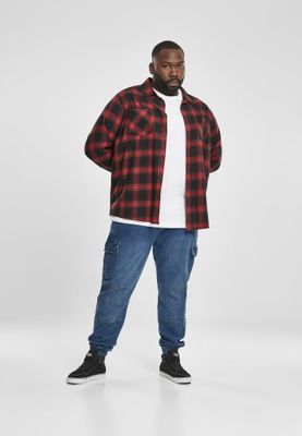 Checkered flannel shirt