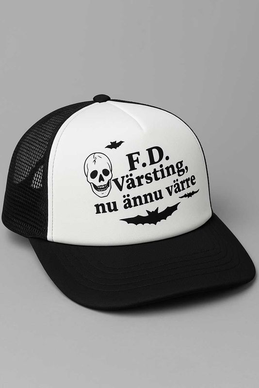 F.D. värsting, nu ännu värre - Truckerkeps