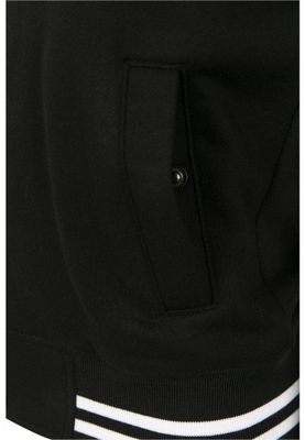 Black and white college jacket ladies