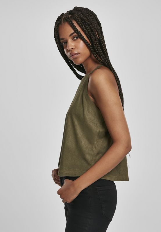 Halterneck top lady