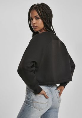 Oversized short raglan shirt