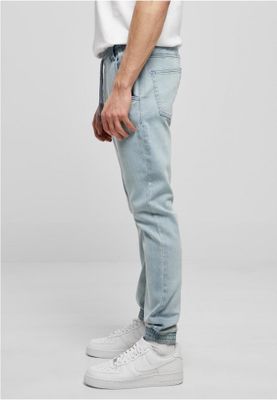 Jeans med elastik i taljen til mænd
