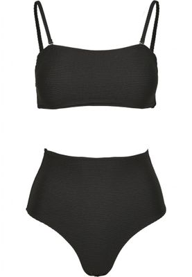 Bandeau high waist bikini