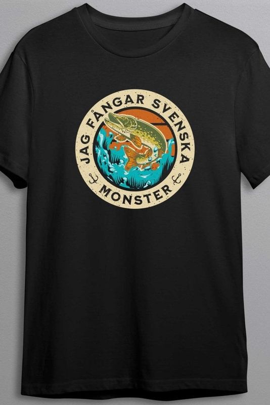 Jag fångar svenska monster - T-shirt