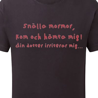 Snälla mormor T-shirt barn