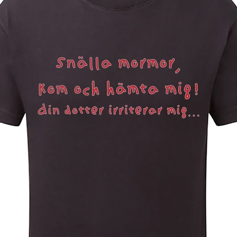 Snälla mormor T-shirt barn