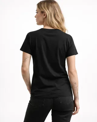 Castrol Vintage T-shirt dam i svart