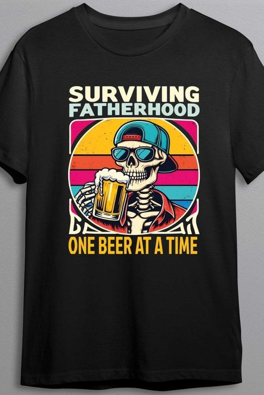 Surviving fatherhood - T-shirt