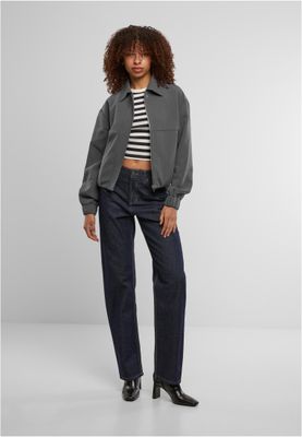 Rakt Skuren Denim Byxa Dam