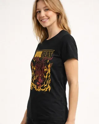 Volbeat In the Barn T-shirt dam i svart