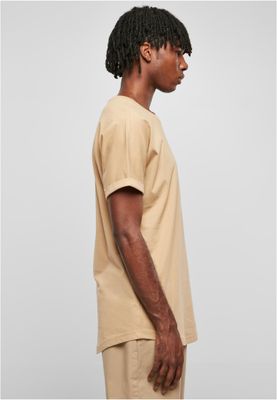 Long Shaped Turnup Tee Unionbeige