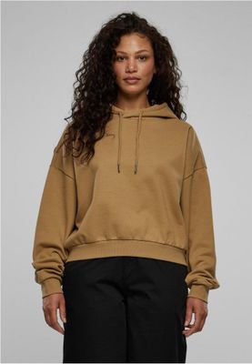 Ladies Cropped Heavy Hoody