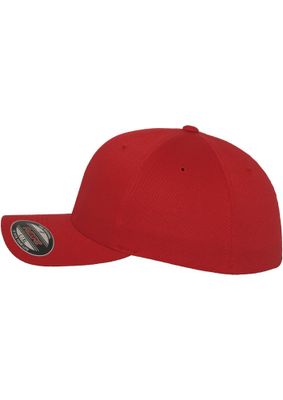 Red flexfit cap 5 panel
