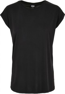 Ladies top with rolled up arms
