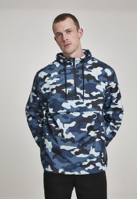 Camo Pull Over Windbreaker