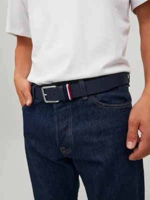 Jack & Jones Läderbälte med Spänne