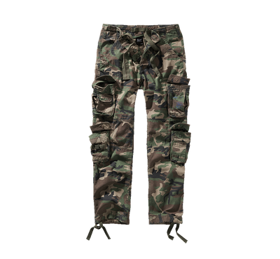 Camo-mönster Stylish Slim Fit Cargo Pants Camo för herr – woodland