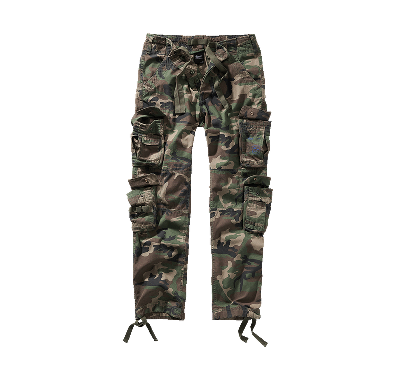 Camo-mönster Stylish Slim Fit Cargo Pants Camo för herr – woodland
