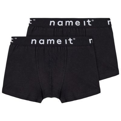 Black boxer shorts 2-pack - children