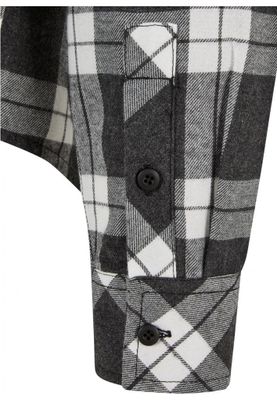 Boxy Dark Checked Shirt