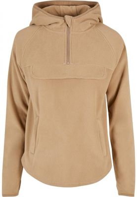 Ladies Polar Fleece Pull Over Hoody