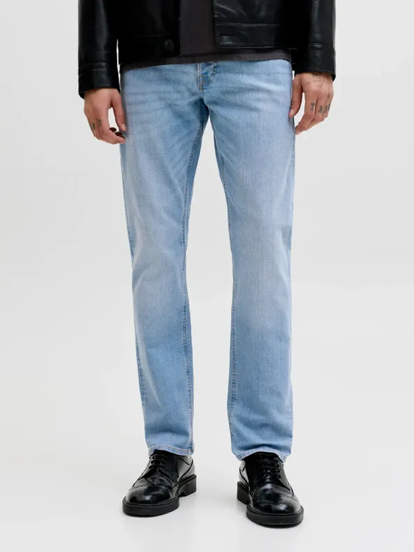 Slim fit jeans GLENN original för herr– blue denim