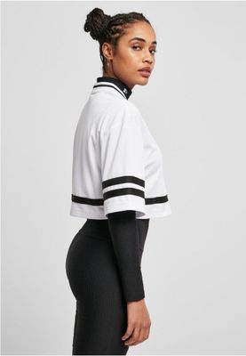 Ladies Starter Cropped Mesh Jersey