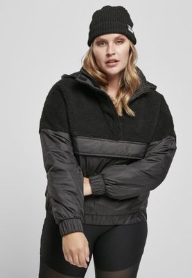 Short cover jacket with high neck