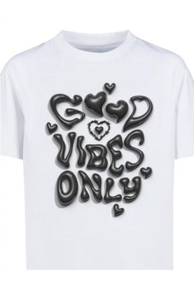 Kids Good Vibes Only Heart Tee