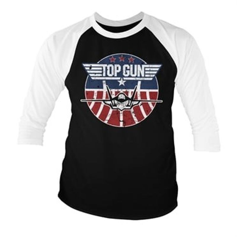 Top Gun Tomcat Baseball Longsleeve