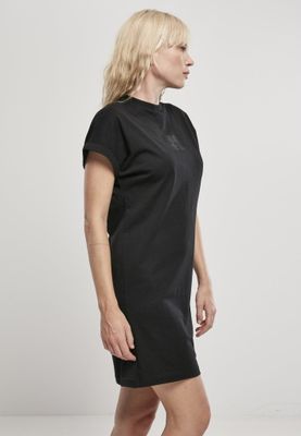 Sort kort kjole i t-shirt model