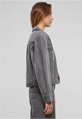 80s oversized denim jacket - women's