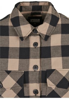 Ladies Flanell Padded Overshirt