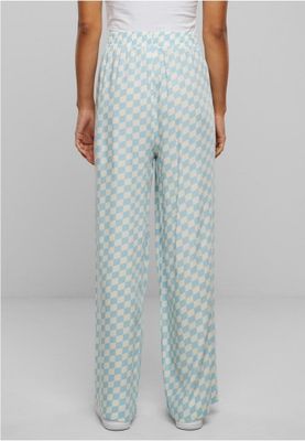 Women's wide pleated trousers