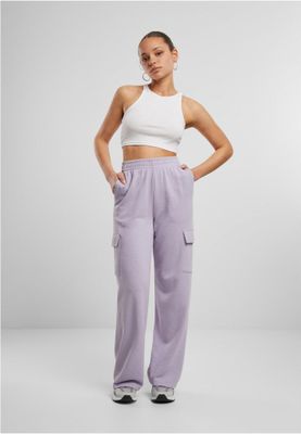 Cargo sweatpants for women with pockets