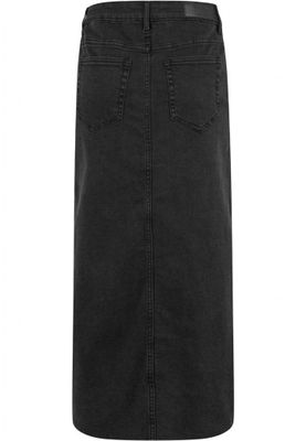 Ladies High Slit Denim Skirt