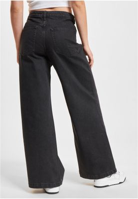 Byxor med dEF Trip Baggys regular – black washed