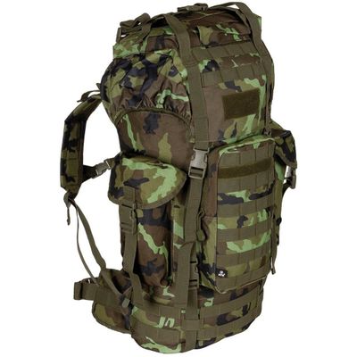 Vandrerygsæk BW kamp med MOLLE camo